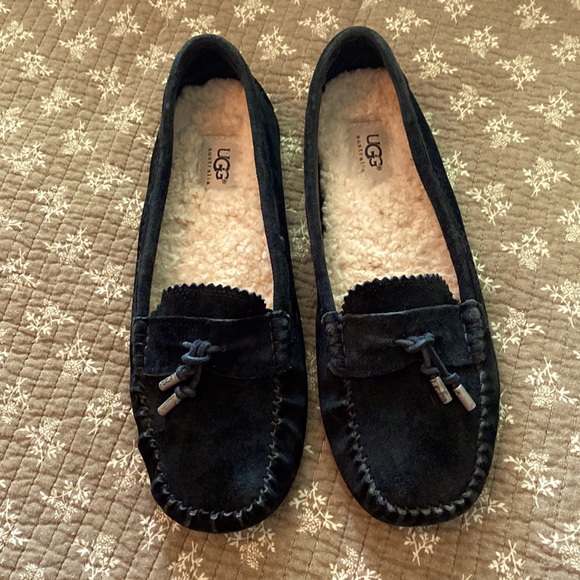 UGG Shoes - UGG black suede shoes